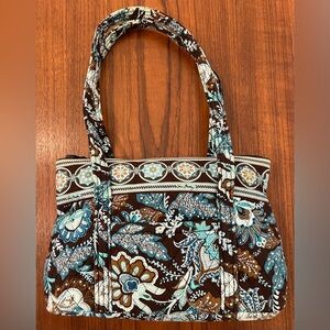 Vera Bradley Medium Handbag – Java Blue (Retired Pattern) NWOT